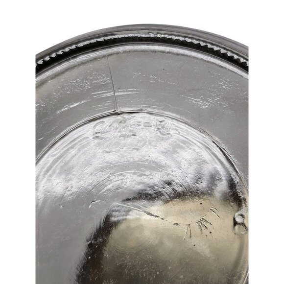 Vintage Clear Glass Kerr Jar With Metal Lid - Picture 4 of 11